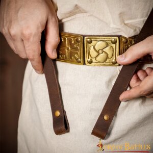 Roman Sword Hanging Genuine Leather Belt
