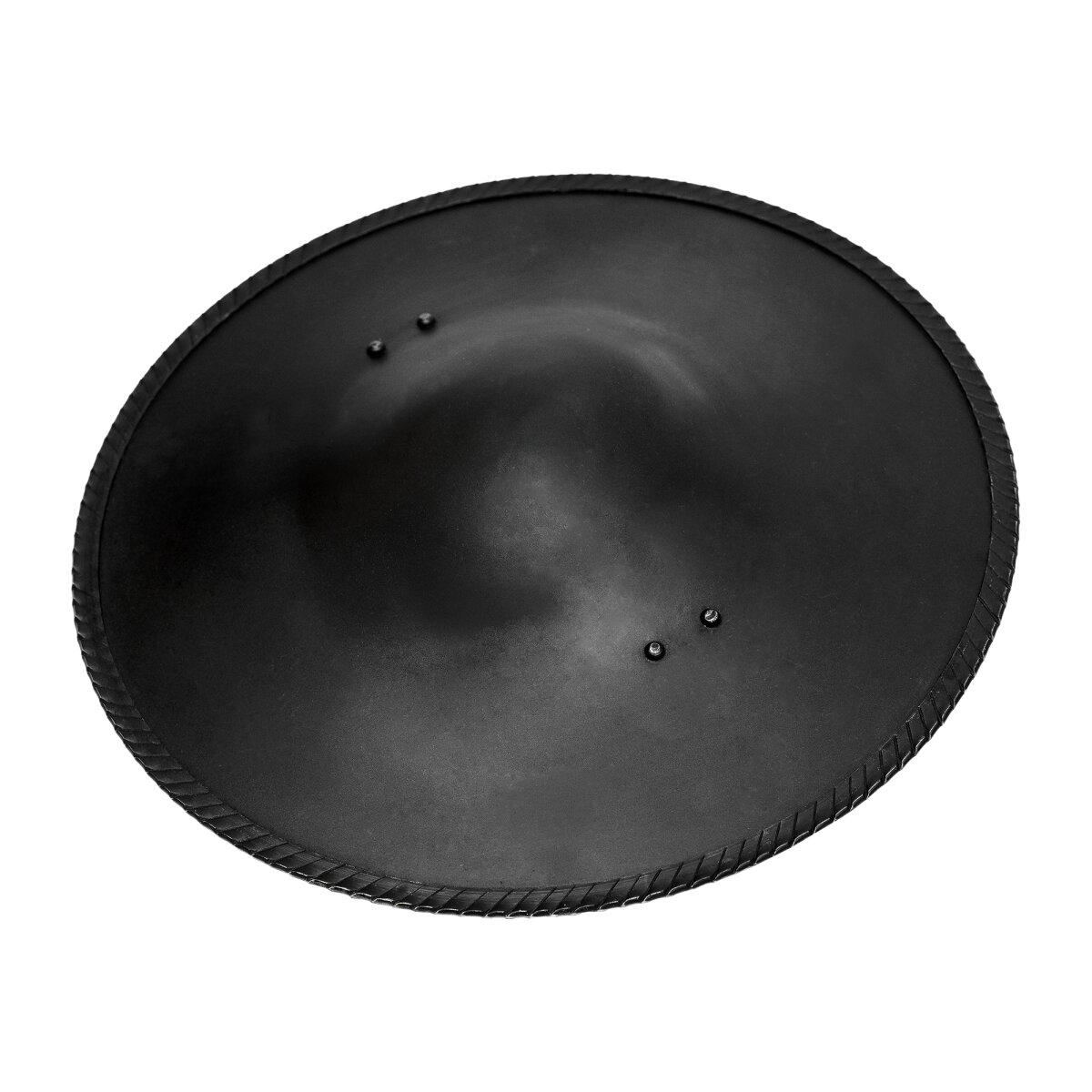 Medieval Fencers Blackened Buckler Functional Steel Shield