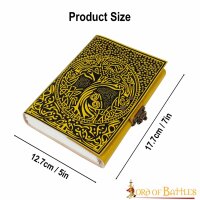 Celtic Tree of Life Vintage Genuine Leather Journal