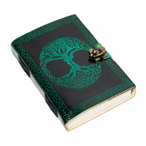 Medieval Tree of Life Journal Handcrafted Genuine Leather Diary Notes