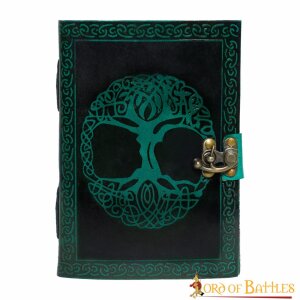 Medieval Tree of Life Journal Handcrafted Genuine Leather Diary Notes