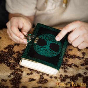 Medieval Tree of Life Journal Handcrafted Genuine Leather Diary Notes