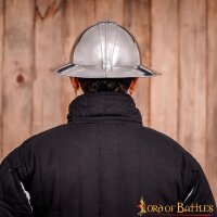 Medieval Infantry Kettle Hat Steel Helmet