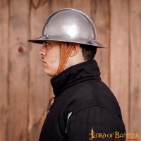 Medieval Infantry Kettle Hat Steel Helmet