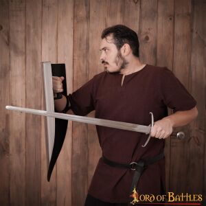 Medieval Left Handed Steel Heater Shield Blank 18 gauge Steel