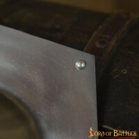 Roman Shield Boss for Rectangular Scutum Handmade Steel Umbo
