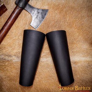 Handcrafted Medieval Authentic Leather Bracers