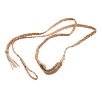 Balearic Roman Greek Sling Handcrafted Genuine Leather Braided Cords