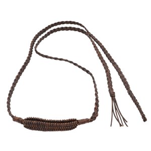 Balearic Roman Greek Sling Genuine Leather Braided Cords