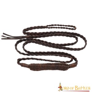 Balearic Roman Greek Sling Genuine Leather Braided Cords