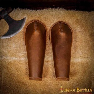 Ranger´s Leather Bracers with Elbow Protection Handcrafted