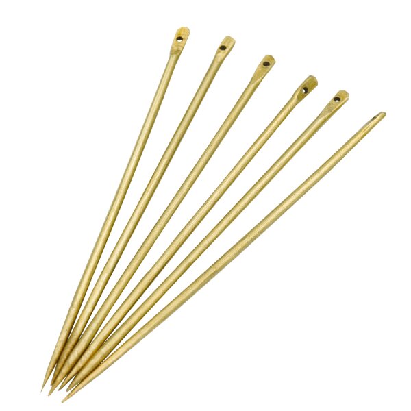 Medieval Pure Brass Needle Fully Functional Accessory Set of 6