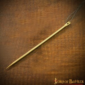 Medieval Pure Brass Needle Fully Functional Accessory Set of 6