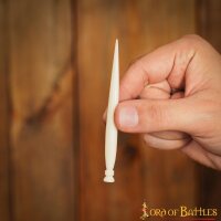 Hand Carved Genuine Bone Awl / Hair Pin