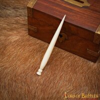 Hand Carved Genuine Bone Awl / Hair Pin