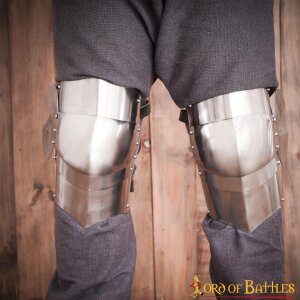 15th Century Archers Poleyns Knee Armor 16 gauge