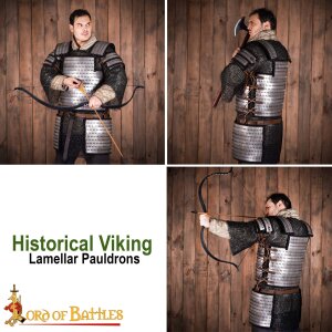 Viking / Rus Lamellar Pauldrons