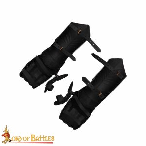 Late Medieval Gothic Knight Gauntlets 16 gauge