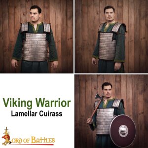 Viking Lamellar Scale Armour with Visby Plates