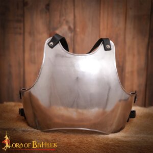 Steel Cuirass Breastplate Fantasy LARP Armor 18 gauge