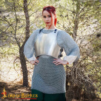 Steel Cuirass Breastplate Fantasy LARP Armor 18 gauge