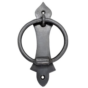 Medieval Iron Hand Forged Functional Door Knocker Vintage Accessory