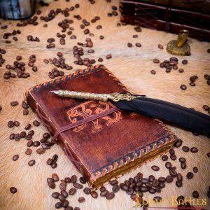 Medieval Leather Journal of the Mercia Kingdom Diary Notes