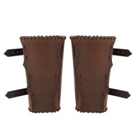 The Woodsman Bracers Handcrafted from Genuine Leather