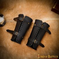 The Woodsman Bracers Handcrafted from Genuine Leather