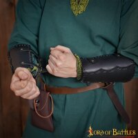 The Woodsman Bracers Handcrafted from Genuine Leather