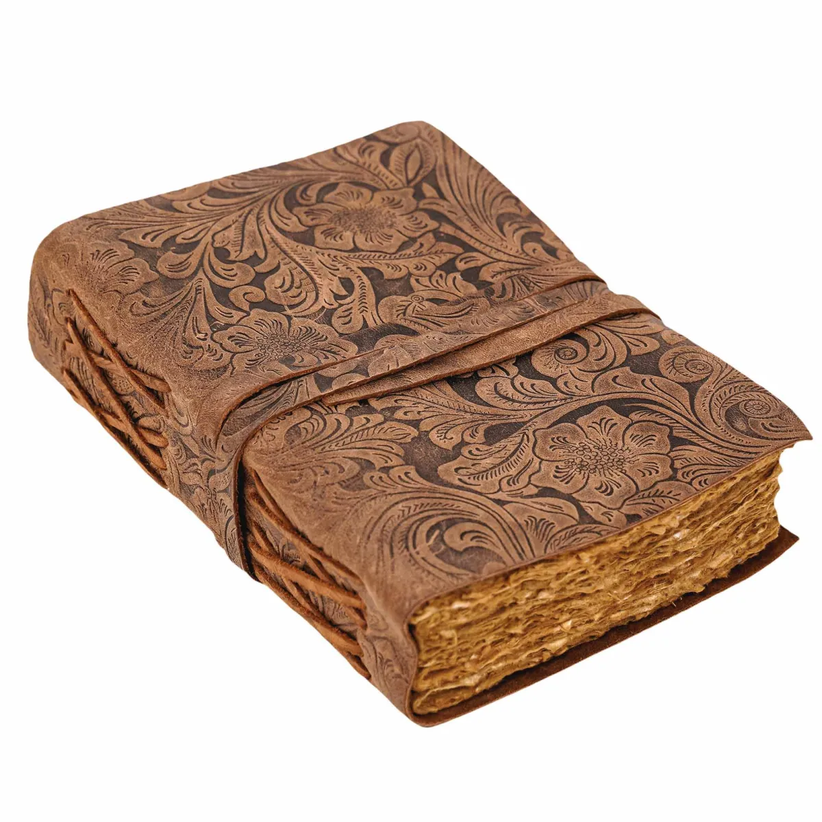 Richly decorated diary with golden ornaments