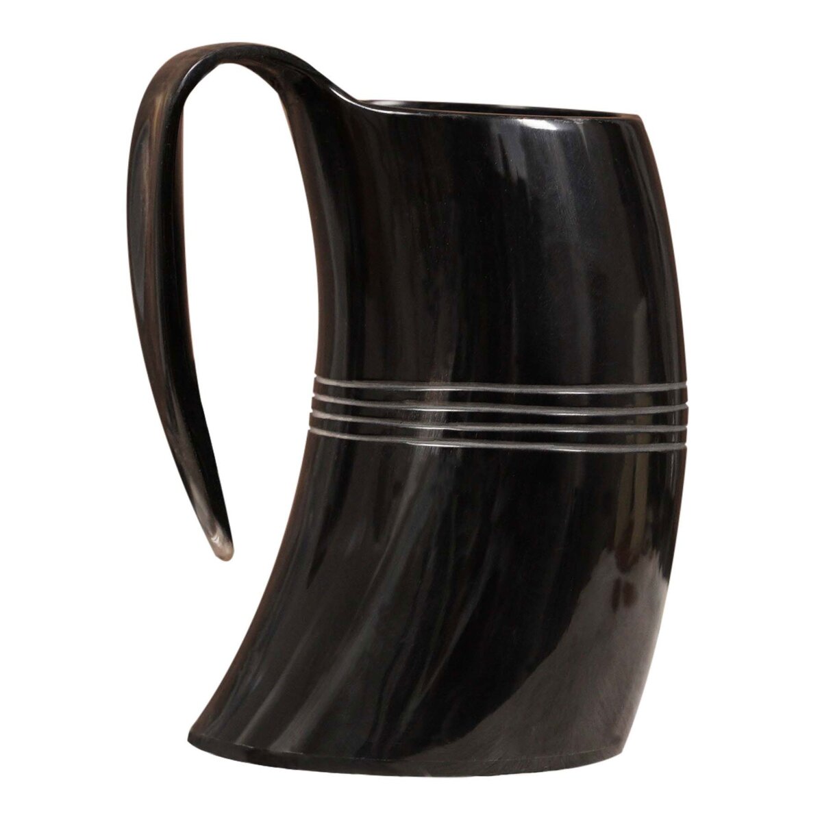 Medieval Viking Horn Tankard Beer Mug Handcrafted Genuine...