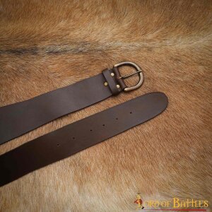 Medieval Fantasy Leather Waistbelt for LARP and Cosplay