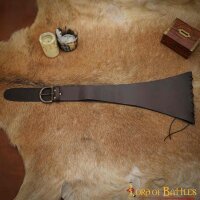 Medieval Fantasy Leather Waistbelt for LARP and Cosplay