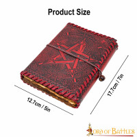 Handcrafted Pentacle Journal Handcrafted Genuine Leather Diary Notes