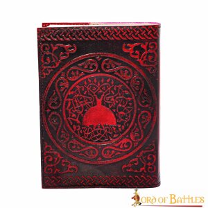 Journal "Pentagramme" rouge Journal Carnet de...