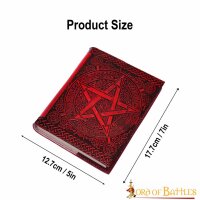 Medieval Pentacle Journal Handcrafted Genuine Leather Diary Notes