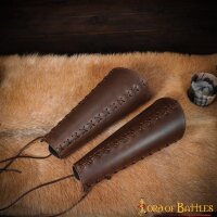 Ranger of the Woods Genuine Leather Greaves for Leg Protection