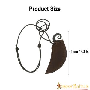 Viking Feasting Hand Forged Knife with Genuine Leather Sheath