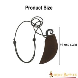 Viking Feasting Hand Forged Knife with Genuine Leather Sheath