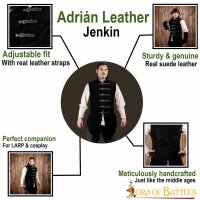 Suede Leather Vest Adrian