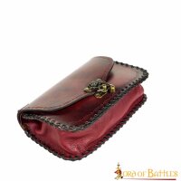Medieval Leather Belt Bag "Aelindra"