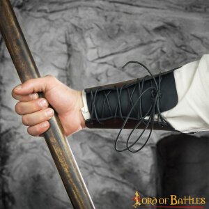 Nordic Dragon Genuine Leather Bracers