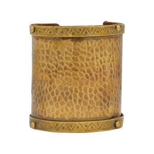 Historical Wristlet Ornamental Bracelet Pure Solid Brass...