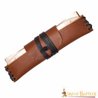 Genuine Bone Comb with Tough Leather Sheath