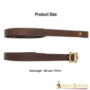 Roman Sword Hanging Genuine Leather Belt