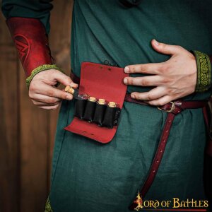 The Elfic Potion Belt Pouch with Mini Glass Bottles