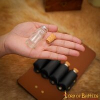 The Elfic Potion Belt Pouch with Mini Glass Bottles