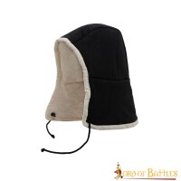 Medieval Padded Cap Black