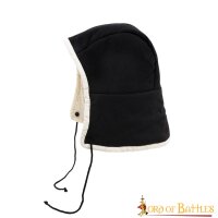 Medieval Padded Cap Black